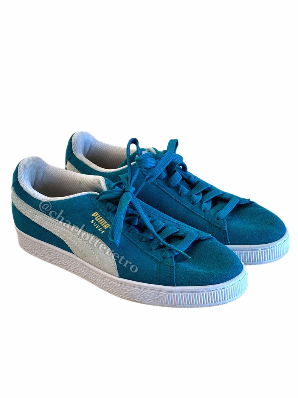 Puma Suede • Oceans Depth Classic Sneakers • US 8 / EU 40.5